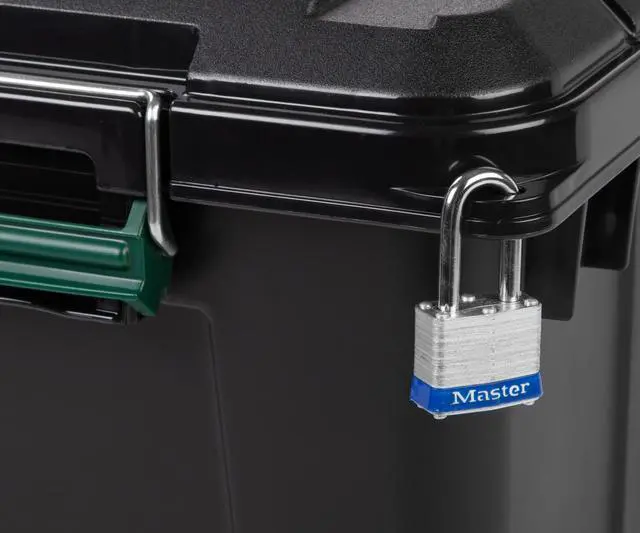 Alt view image 4 of 6 - iris usa, inc. remington 82 quart weathertight storage box, storeitall utility tote, black
