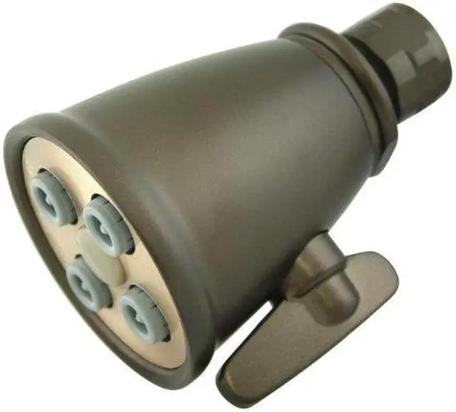 Alt view image 2 of 3 - kingston brass k137a5 designer trimscape showerscape jet spray shower head, oil rubbed bronze