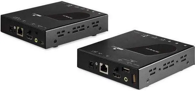 Alt view image 4 of 10 - StarTech HDMI KVM Extender over LAN KVM Console Extender Over IP 4K 30Hz