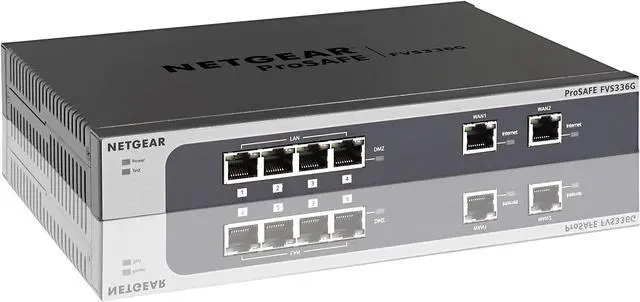 Alt view image 8 of 12 - NETGEAR ProSafe Dual WAN VPN Firewall with SSL and IPSec VPN (FVS336G)