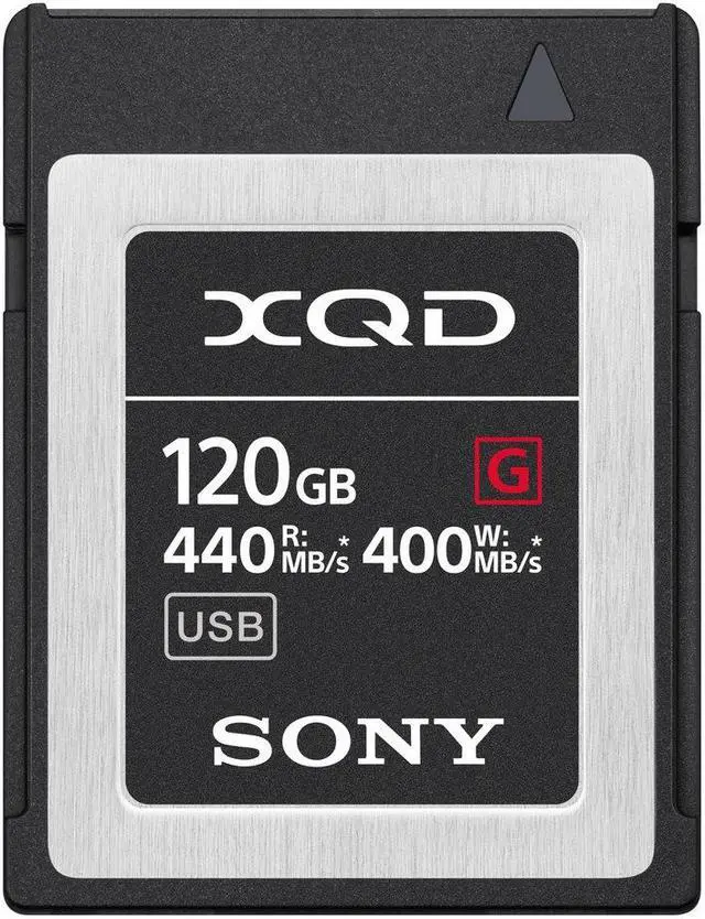 Alt view image 3 of 11 - Sony G-Series QD-G120F - Flash memory card - 120 GB - XQD