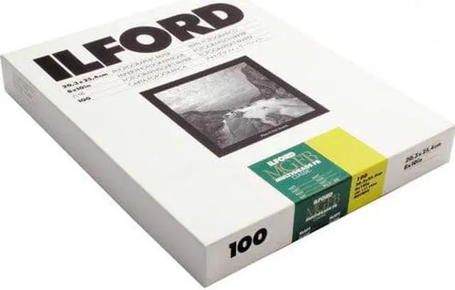 Alt view image 3 of 3 - Ilford 1172258 MGFB5K Classic 8'' x 10'' 100 Sheets