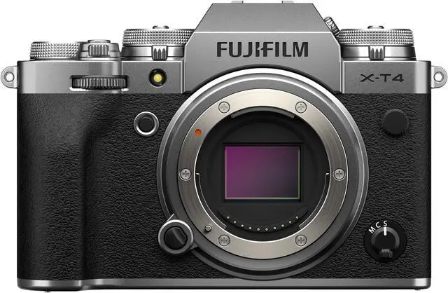 Alt view image 14 of 14 - Fujifilm X-T4 Mirrorless Digital Camera  Body (Silver)