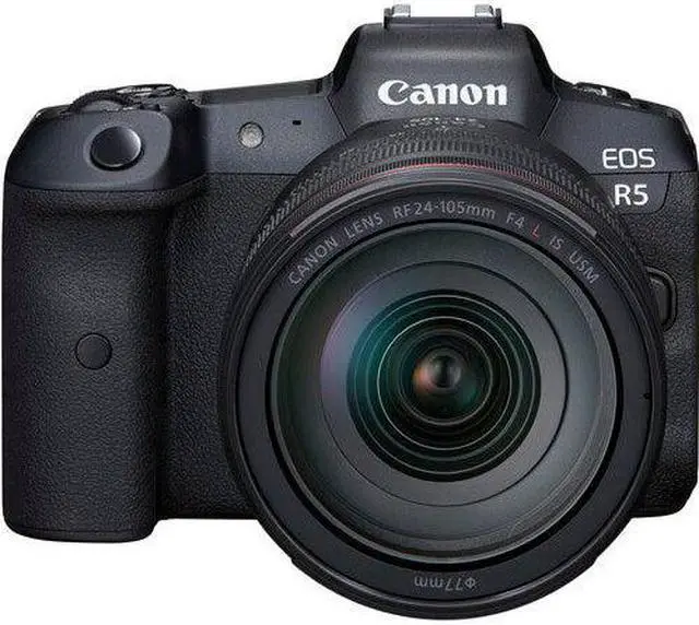 Alt view image 8 of 20 - Canon EOS R5 Mirrorless Camera with 24-105mm f/4 Lens