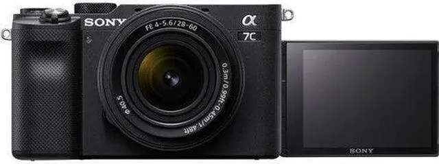 Alt view image 19 of 20 - Sony Alpha 7C Mirrorless Digital Camera with FE 28-60mm f/4-5.6 Lens, Black