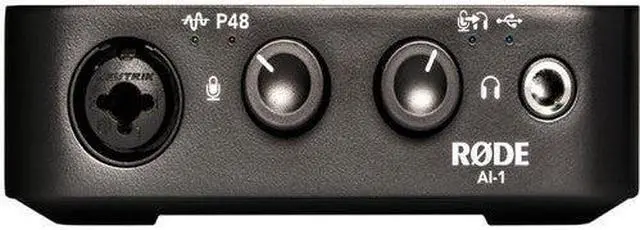 Alt view image 5 of 7 - Rode Microphones AI-1 Studio-Quality USB Audio Interface