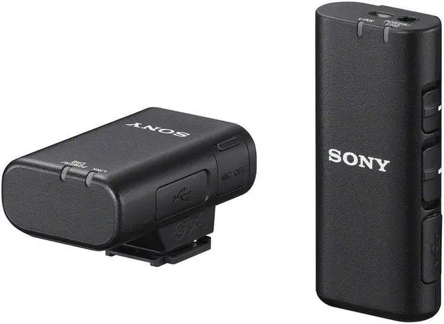 Alt view image 6 of 20 - Sony ECM-W2BT Digital Bluetooth Wireless Microphone System