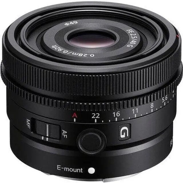 Alt view image 12 of 20 - Sony FE 40mm F2.5 G Full-Frame Ultra-Compact G Lens