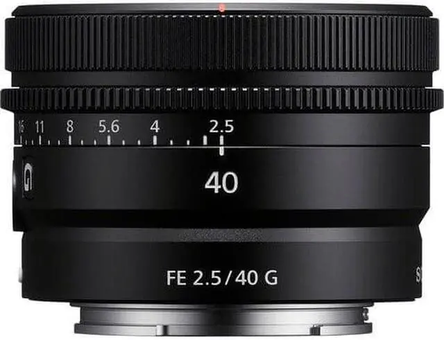 Alt view image 14 of 20 - Sony FE 40mm F2.5 G Full-Frame Ultra-Compact G Lens