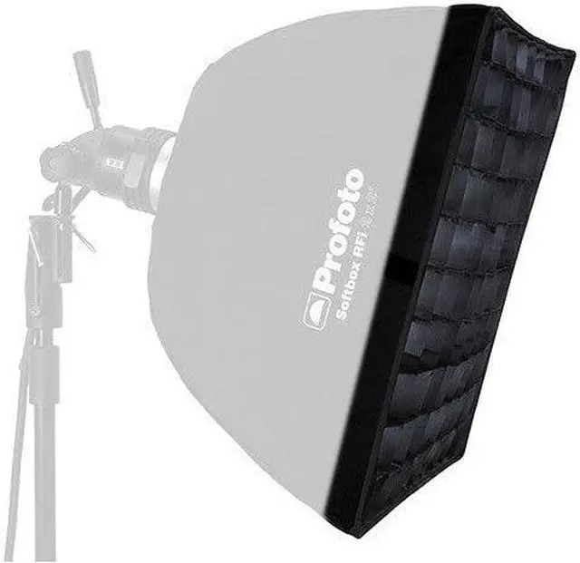 Alt view image 2 of 2 - profoto 254625 50-degree softgrid rfi for 2 x 2 inches softbox (black)