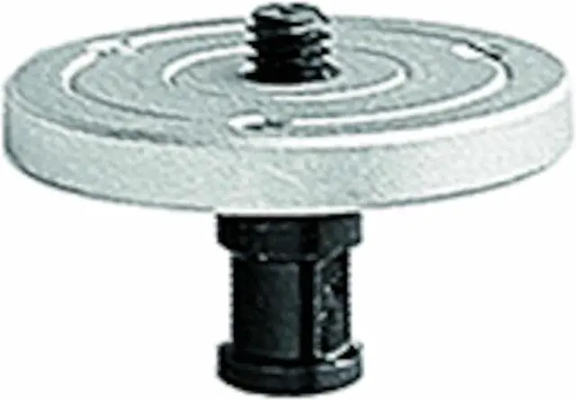 Alt view image 3 of 3 - Manfrotto 208 3/8 Head Mounting Plate