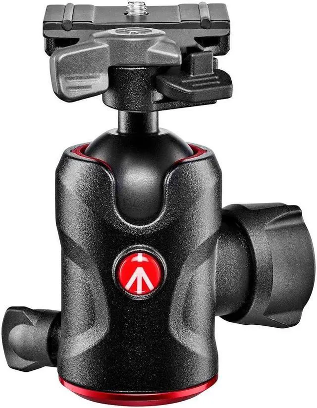 Alt view image 13 of 15 - Manfrotto 496 Center Ball Head with 200PL-PRO Quick Release Plate #MH496-BHUS