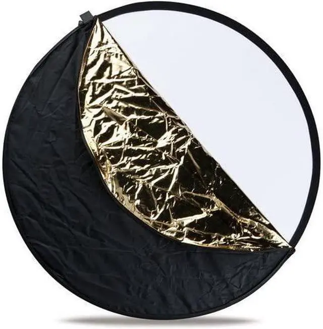 Alt view image 18 of 19 - Westcott Collapsible 5-in-1 Reflector with Gold Surface (20")