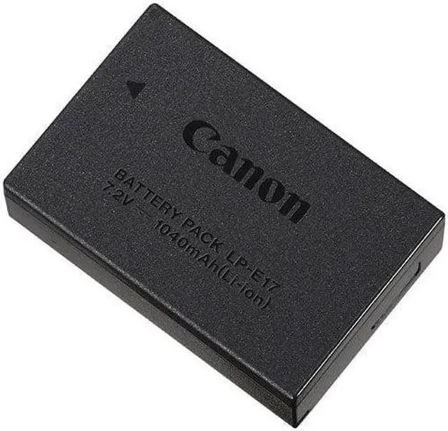 Alt view image 9 of 16 - Canon LP-E17 Lithium-Ion Battery Pack