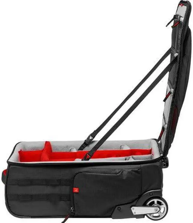 Alt view image 10 of 13 - Manfrotto Pro Light Reloader Air-55 Carry-On Camera Roller Bag #MB PL-RL-A55