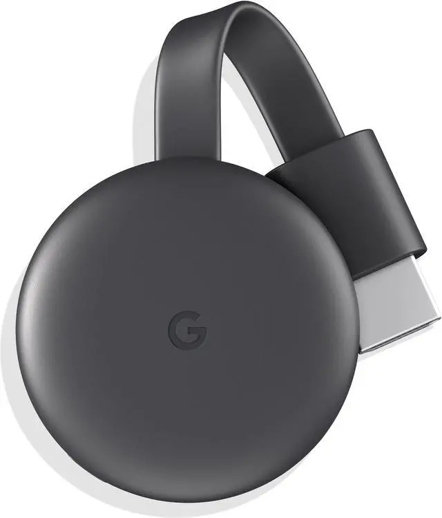 Alt view image 8 of 20 - Google GA00439-US Chromecast Streaming Media Player - Charcoal