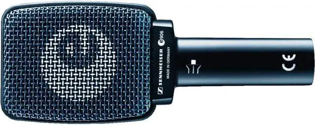 Alt view image 2 of 20 - Sennheiser e906 Supercardioid Dynamic Guitar Cab Microphone Mic NEW