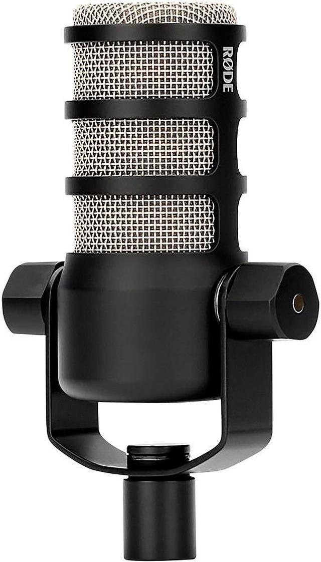RODE PodMic Dynamic Podcasting Microphone Black