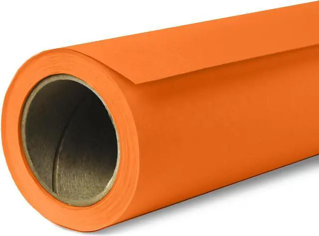 Alt view image 4 of 9 - Savage 53" x 12yds Background Paper (#24 Orange)