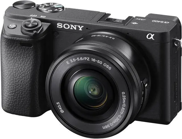 Alt view image 16 of 20 - Sony Alpha a6400 Mirrorless Digital Camera with 16-50mm Lens