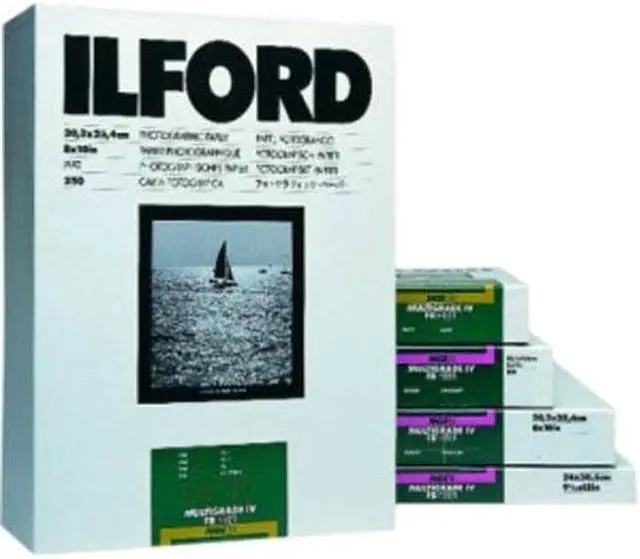 Main image of Ilford 1172258 MGFB5K Classic 8'' x 10'' 100 Sheets
