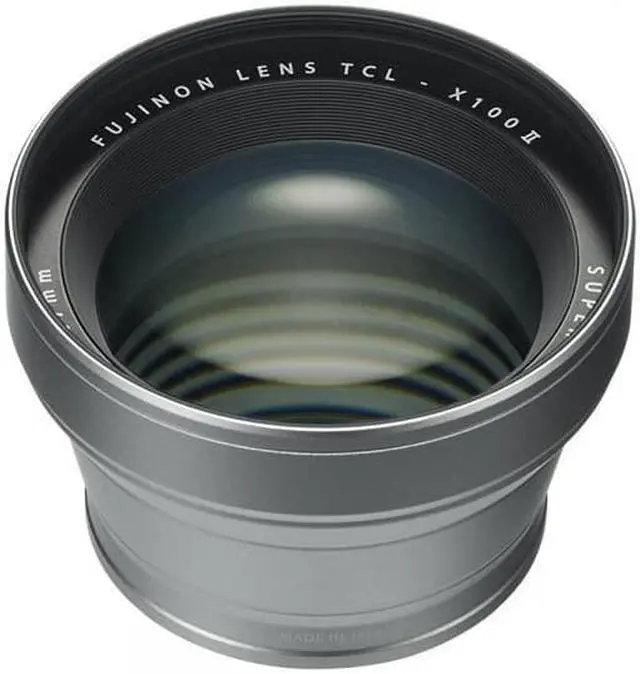 Alt view image 2 of 8 - Fujifilm Fujinon Tele Conversion Lens for X100 Series Camera, Silver (TCL-X100 S II)