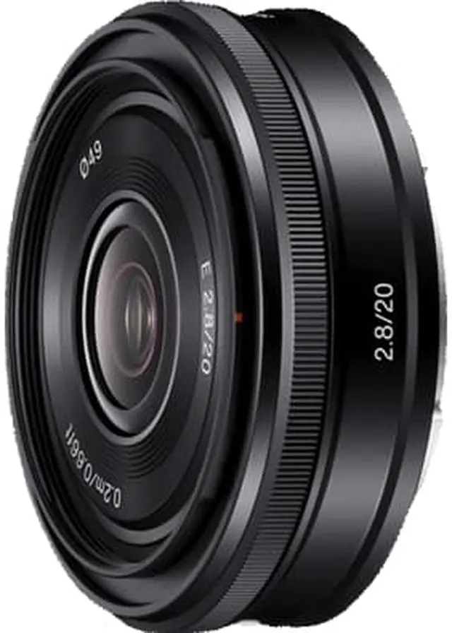Alt view image 8 of 20 - Sony SEL20F28 E 20mm F/2.8 Lens, Ø49