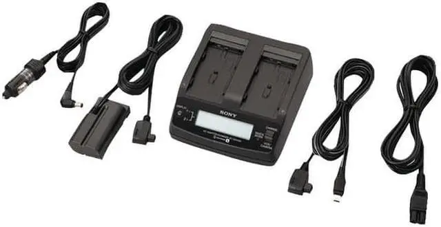 Alt view image 4 of 5 - SONY ACVQ1051D A/C ADAPTER & TWIN CHARGER FOR L-SERIES BATTERIES