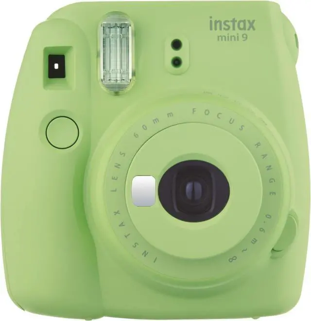 Alt view image 3 of 15 - Fujifilm Instax Mini 9 Instant Camera - Lime Green