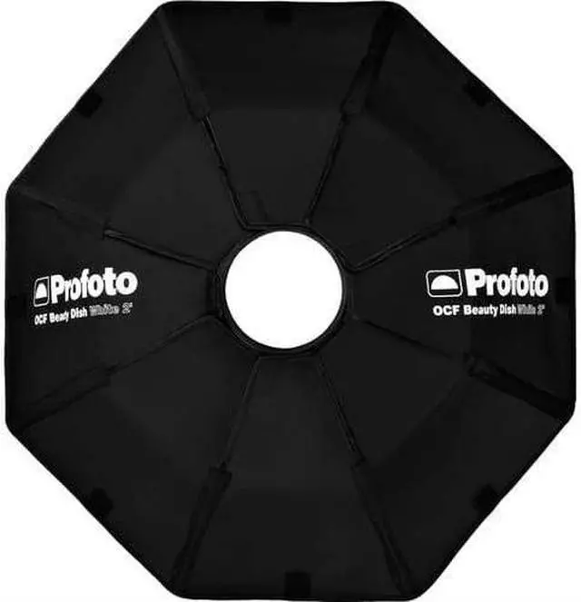 Alt view image 10 of 20 - Profoto OCF 24" Beauty Dish with Deflector Plate, White