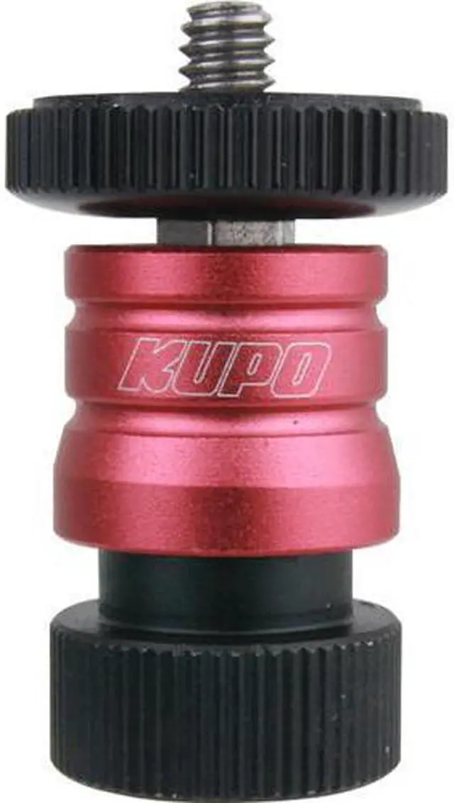Alt view image 7 of 13 - Kupo 1/4"-20 Quick Release Adapter Set