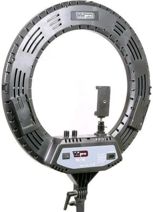 Alt view image 8 of 20 - Vidpro RL-18 LED 18 Inch Ring Light Kit with Stand and Case