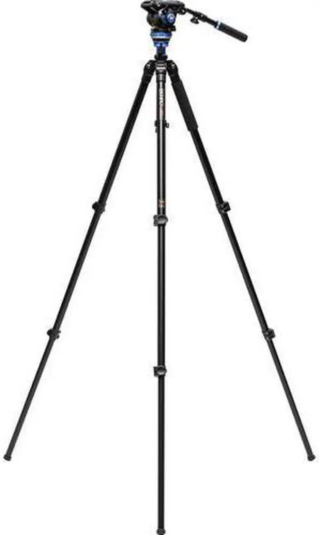 Alt view image 7 of 20 - Benro Video Tripod Kit  A2573FS6PRO Aluminum