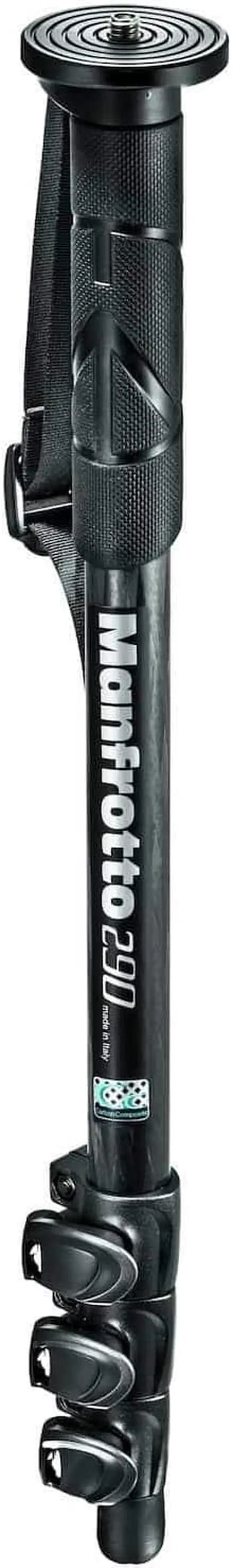 Alt view image 4 of 14 - Manfrotto MM290C4US 290 Carbon Fiber Monopod