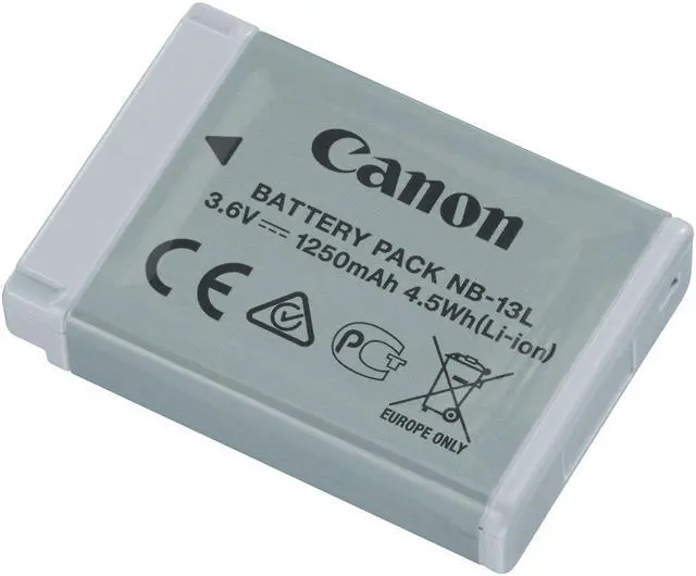 Main image of CANON - ACCESSORIES 9839B001 BATTERY PACK NB-13L