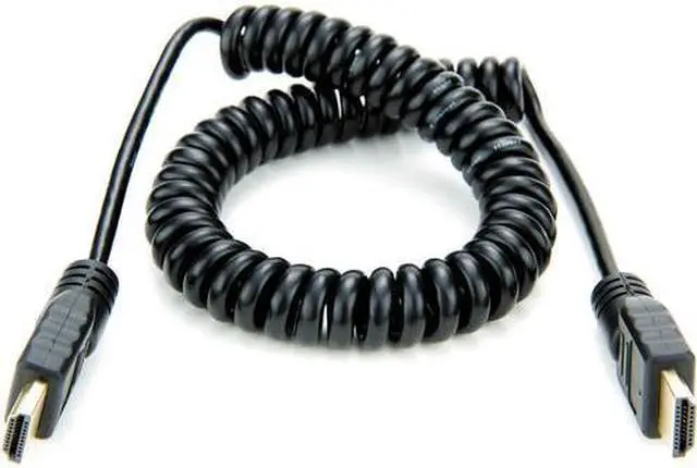 Alt view image 4 of 8 - Atomos 19.68"/50cm Coiled Full Size HDMI to Full Sized HDMI Cable #ATOMCAB011