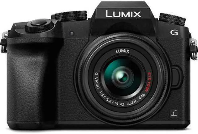 Alt view image 16 of 20 - Panasonic DMCG7/B, 14-42mm F/3.5-5.6 Ii Mega OIS, Black