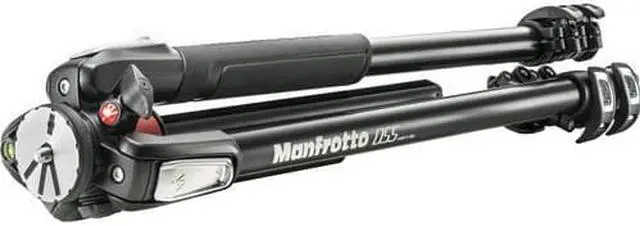Alt view image 18 of 20 - Manfrotto MVH502AH Fluid Video Head with MT055XPRO3 Aluminum 3-Section Tripod