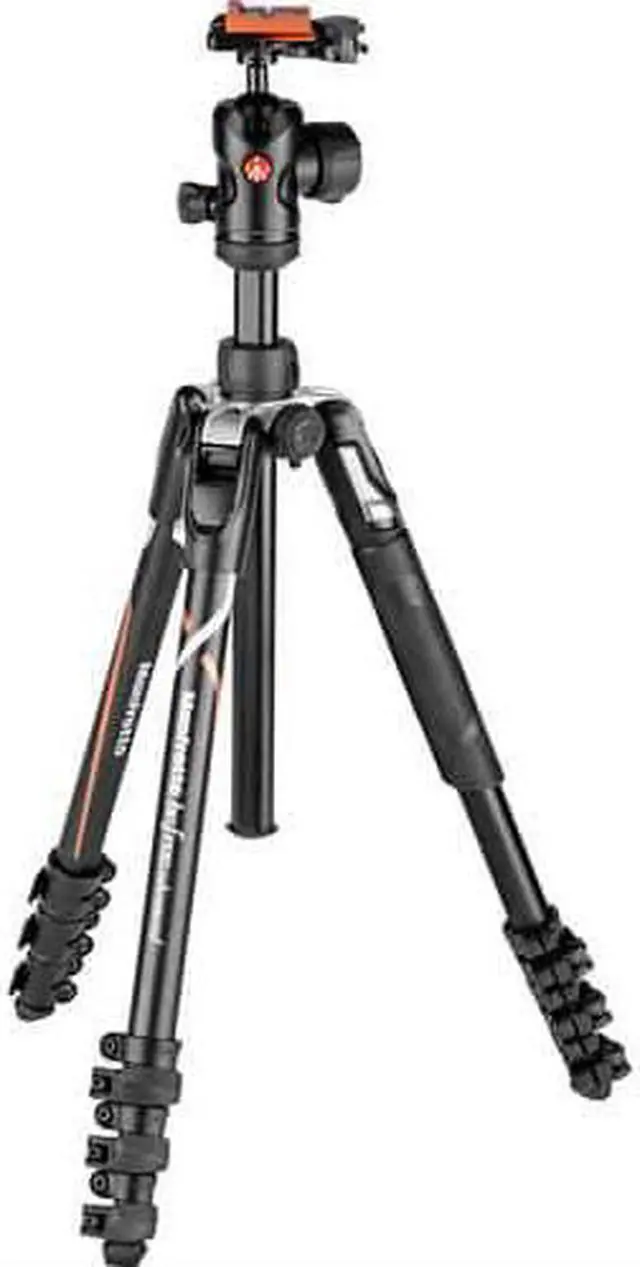 Alt view image 9 of 20 - Manfrotto Befree Advanced Travel l Aluminum Tripod with 494 Ball Head (Lever Locks, Sony Alpha Edition) MKBFRLA-BHUS