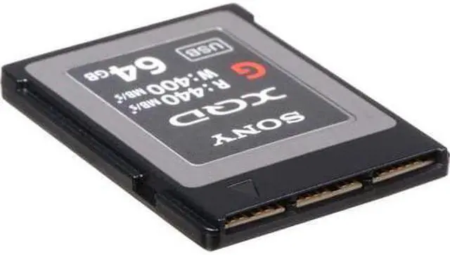 Alt view image 16 of 20 - Sony G Series 64GB XQD Memory Card, 400MB/s Write Speed, 440MB/s Read Speed