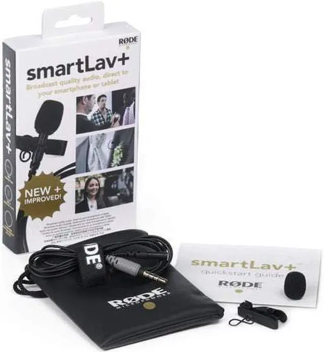 Alt view image 6 of 20 - Rode Smartlav+ Lavalier Microphone for Smartphones