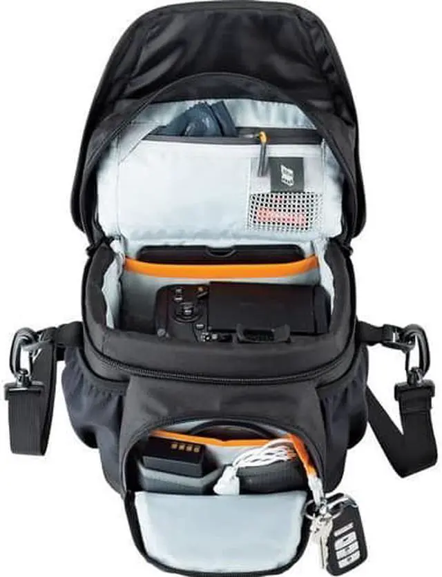 Alt view image 7 of 20 - Lowepro Nova SH 140 AW II Bag - Black LP37117