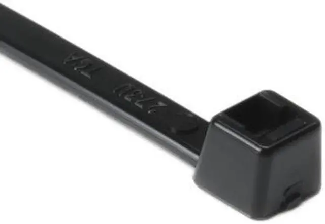 Main image of HellermannTyton T50L0C2  Standard Cable Tie, 15.35" Long, UL Rated, 50lb Tensile Strength, PA66, Black, 100/pkg