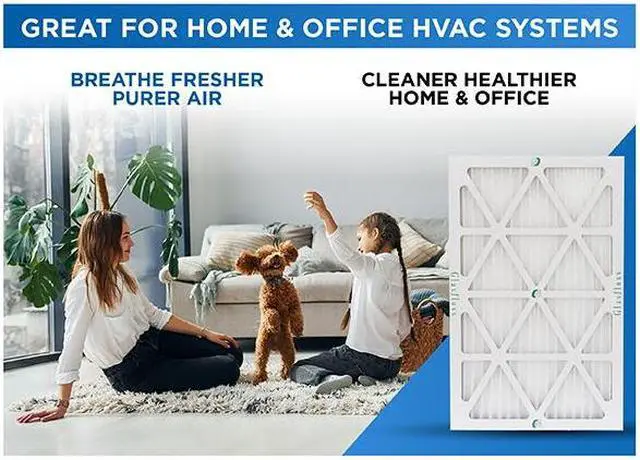 Alt view image 4 of 4 - Glasfloss ZL 16x25x4 MERV 10 Air Cleaner Filter replacements for Honeywell F-100 Air Filters. 2 Pack. Exact Size: 16 x 24-7/8 x 4-3/8