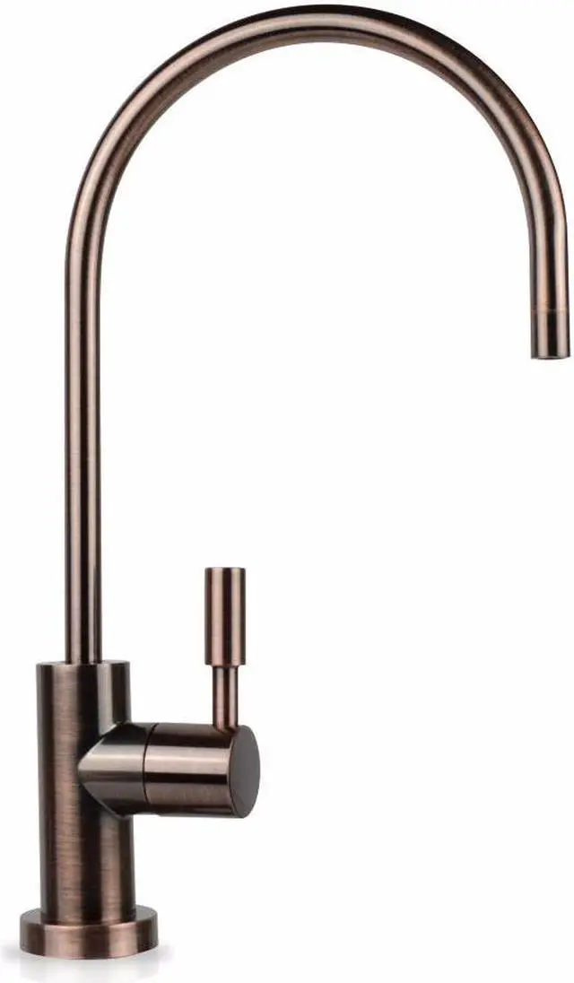 Alt view image 4 of 6 - Hydronix LF-EC25-AW Modern Ceramic RO Reverse Osmosis or Filtered Water Faucet,  Antique Wine