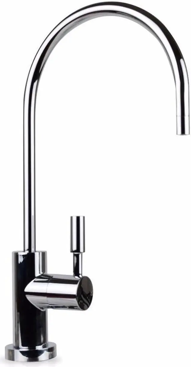 Alt view image 5 of 7 - Hydronix LF-EC25-CP Modern Ceramic RO Reverse Osmosis or Filtered Water Faucet,  Chrome