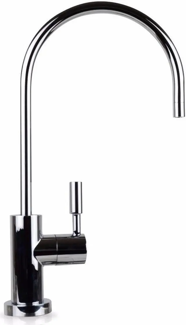 Alt view image 6 of 7 - Hydronix LF-EC25-CP Modern Ceramic RO Reverse Osmosis or Filtered Water Faucet,  Chrome
