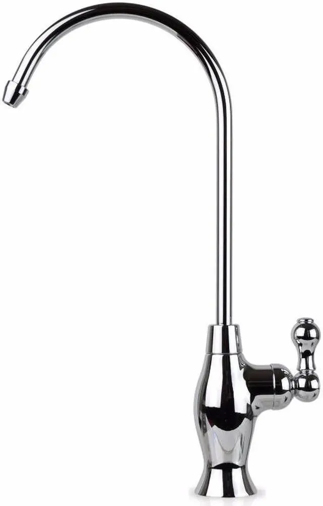 Alt view image 7 of 7 - Hydronix LF-EC32-CP Modern Ceramic RO Reverse Osmosis or Filtered Water Faucet,  Chrome