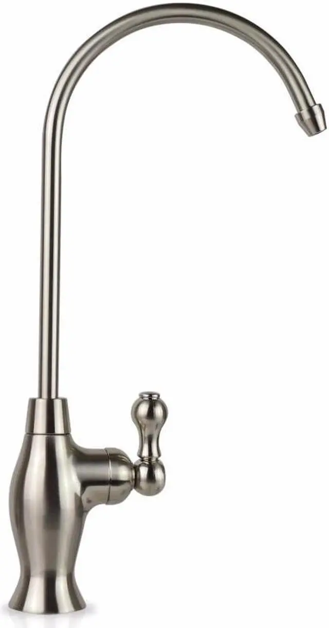 Alt view image 4 of 5 - Hydronix LF-EC32-BN Modern Ceramic RO Reverse Osmosis or Filtered Water Faucet, Brushed Nickel