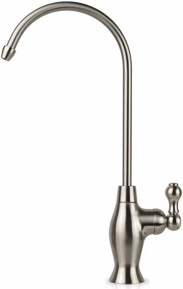 Alt view image 5 of 5 - Hydronix LF-EC32-BN Modern Ceramic RO Reverse Osmosis or Filtered Water Faucet, Brushed Nickel